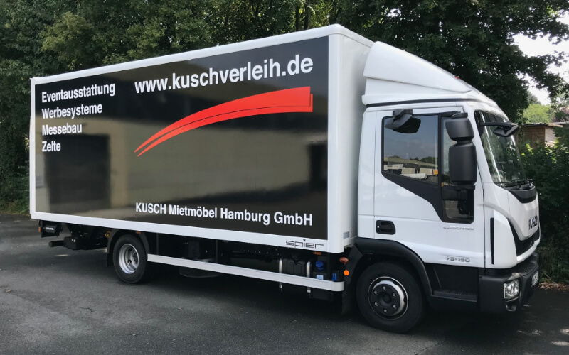 Folierer Lübeck - Transporter Kusch Mietmöbel